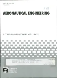 Aeronautical Engineering