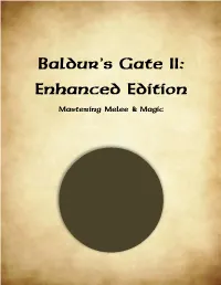 Baldur's Gate II: Enhanced Edition