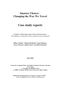 Case Study Reports