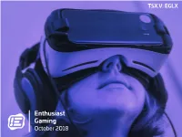 Enthusiast Presentation-FALL2018
