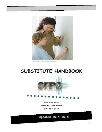 Substitute Handbook