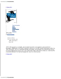 [ Team Lib ] .NET & XML Provides an In-Depth, Concentrated Tutorial for Intermediate to Advanced-Level Developers. Additiona