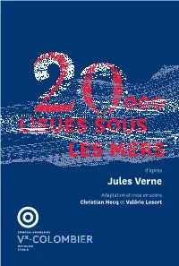 20000 LIEUES SOUS LES MERS D’Après Jules Verne