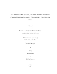 Expanding a Nomination to the National Register of Historic