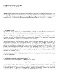 Four Integer Factorization Algorithms NA Carella, September, 2010 Abstract