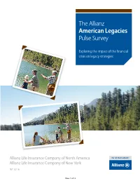 The Allianz American Legacies Pulse Survey