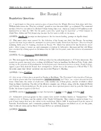 Bee Round 2 Bee Round 2 Regulation Questions