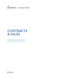 Contracts & Sales