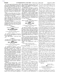 Extensions of Remarks E1234 HON. RICHARD HUDSON HON. JARED