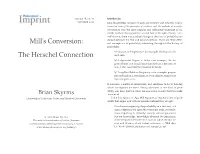 Mill's Conversion: the Herschel Connection