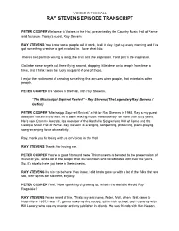 Ray Stevens Episode Transcript