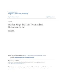 Stephen King's the Dark Tower and the Postmodern Serial