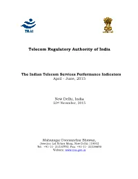 Telecom Regulatory Authority of India