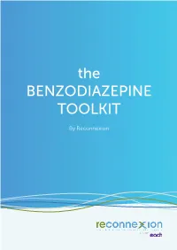 The BENZODIAZEPINE TOOLKIT