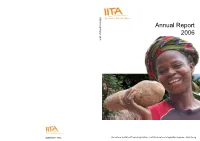 IITA – Annual Report 2006