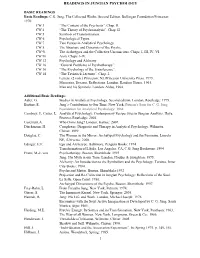 Readings in Jungian Psychology 1