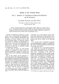 Studies on the D-Xylose Series Part I. Syntheses of 3-Acylamino-3, 5