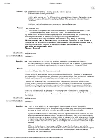 Vicroads Will Con Nue Its Prac Ce of Consul Ng with Communi Es and Service Delivery Partners Whenever Changes Are Proposed to Th
