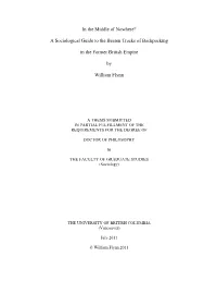 A Sociological Guide to the Beaten Tracks of Backpacking in The