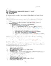 Deborah Anderson, Script Encoding Initiative, UC Berkeley Title: SEI Liaison Report Date: July 20, 2018