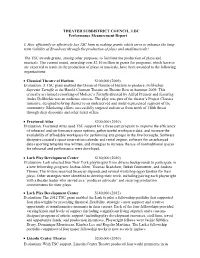 Performance Measurement Report