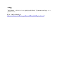 Presidential Files; Folder: 6/2/77 [1]; Container 23