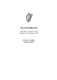 Seanad Éireann