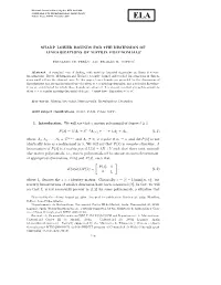 Sharp Lower Bounds for the Dimension of Linearizations of Matrix Polynomials∗