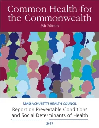 Common Health for the Commonwealth Booklet 2017