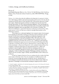 Culture, Change, and Intellectual Relations