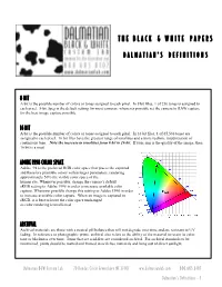 Dalmatian's Definitions