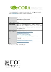 Jgs2018-088.Pdf by Univ College Cork User on 28 February 2019 2 T