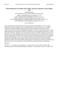 Recent Observations of Tornadoes Using a Mobile, Rapid-Scan, Polarimetric, X-Band, Doppler Radar