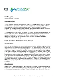 SF3B4 Gene Splicing Factor 3B Subunit 4