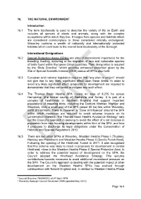 16. the NATURAL ENVIRONMENT Introduction 16.1 the Term