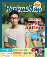 Aging up with Autism Navigating the Transition from Childhood to Beyond