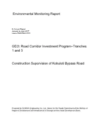 Environmental Monitoring Report