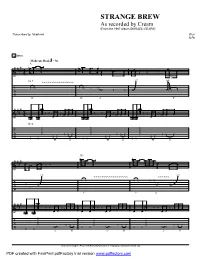 “Strange Brew” (PDF)