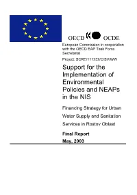 Support for the Implementation of Environmental Policies and Neaps