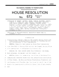 HOUSE RESOLUTION Session of No