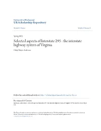 The Interstate Highway System of Virginia Gilray Moyes Anderson