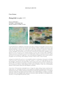 Zhang Enli Intangible 无形