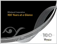 100 Years at a Glance 1916 Upton Machine Company Sells Its First Order of Washers to Sears, Roebuck & Co.— 1911 Beginning a Long Business Relationship