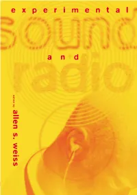 Experimental Sound & Radio