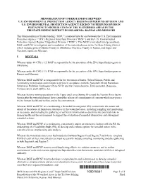 R6-R7 Mou and Watershed Strategy Document