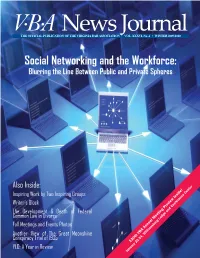 VBA Journal Winter 09.Indd