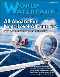 Aboard for Next-Level Adventures Royal Caribbean’S Navigator of the Seas®