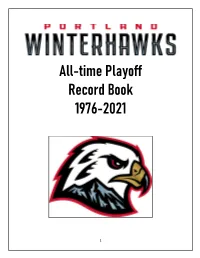 2020-21 Playoff Record Book