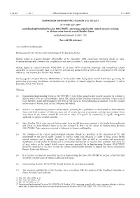 Commission Implementing Decision