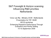 Definition of Horizon Scanning (Or Wide Scope Foresight)